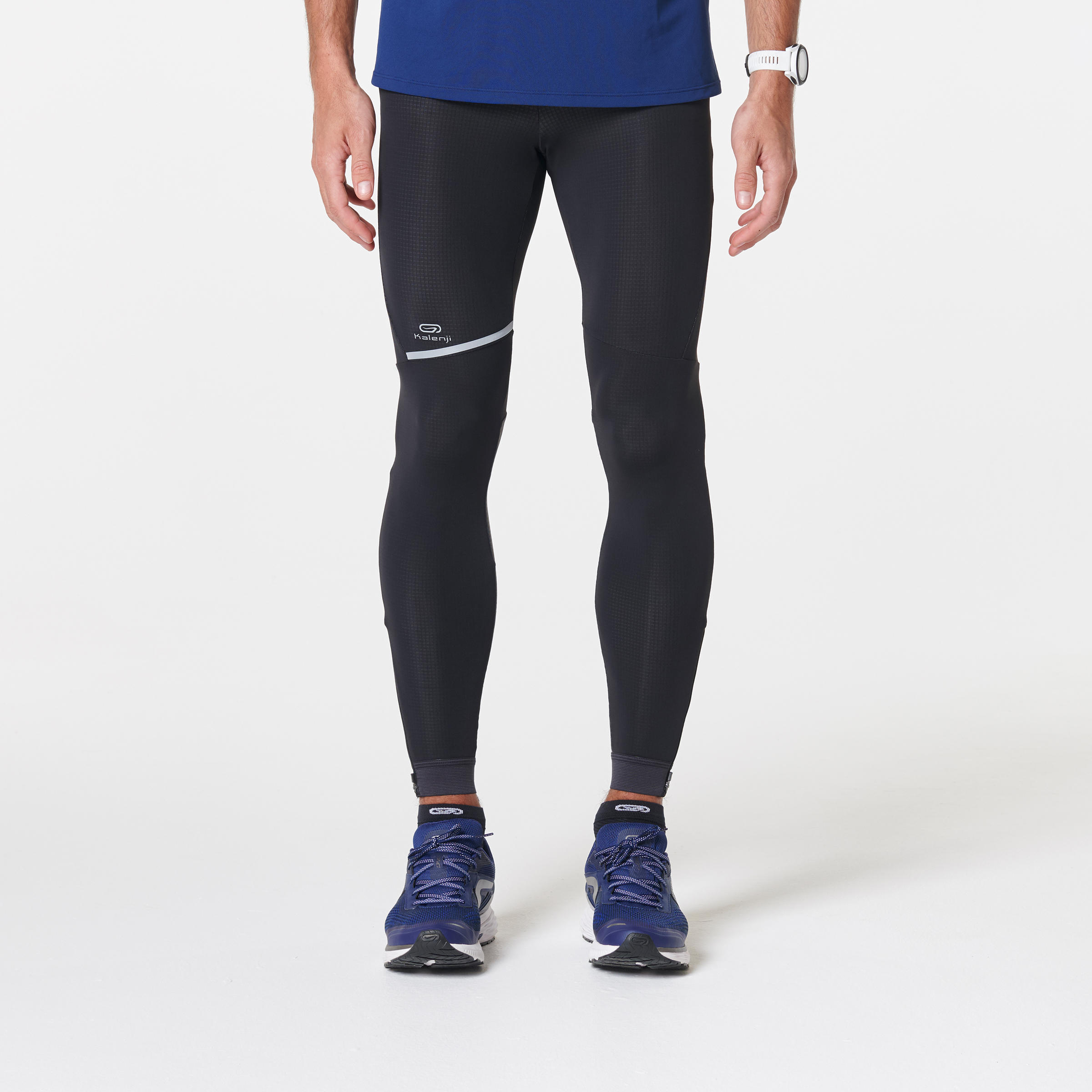 RUNNING TIGHTS KIPRUN WARM - BLACK 