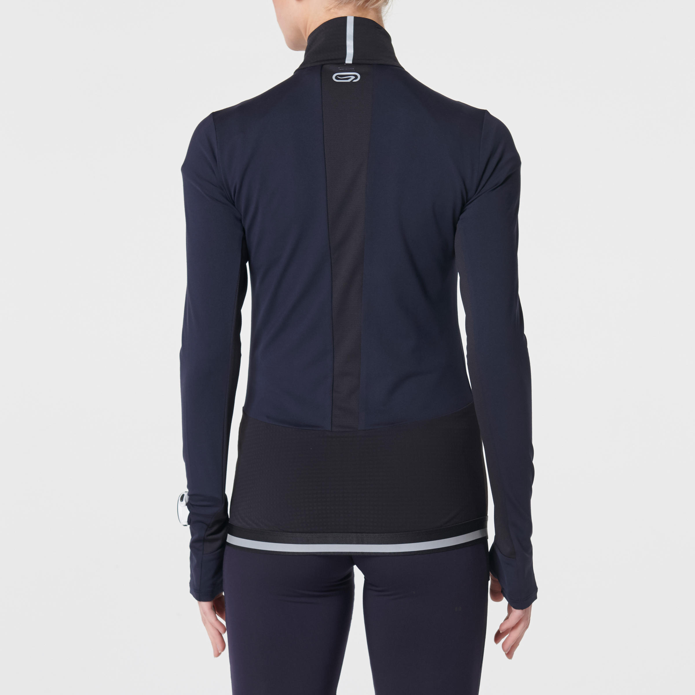 WOMEN'S RUNNING JACKET KIPRUN WARM - NAVY 5/10