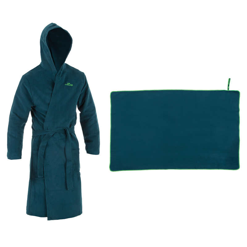 BATHROBES Swimming - MEN'S MICRO SET GREEN NABAIJI - Swimming