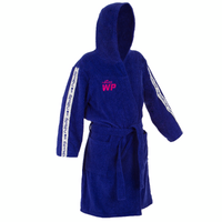 PEIGNOIR COTON EPAIS WATER POLO 500 FEMME VIOLET