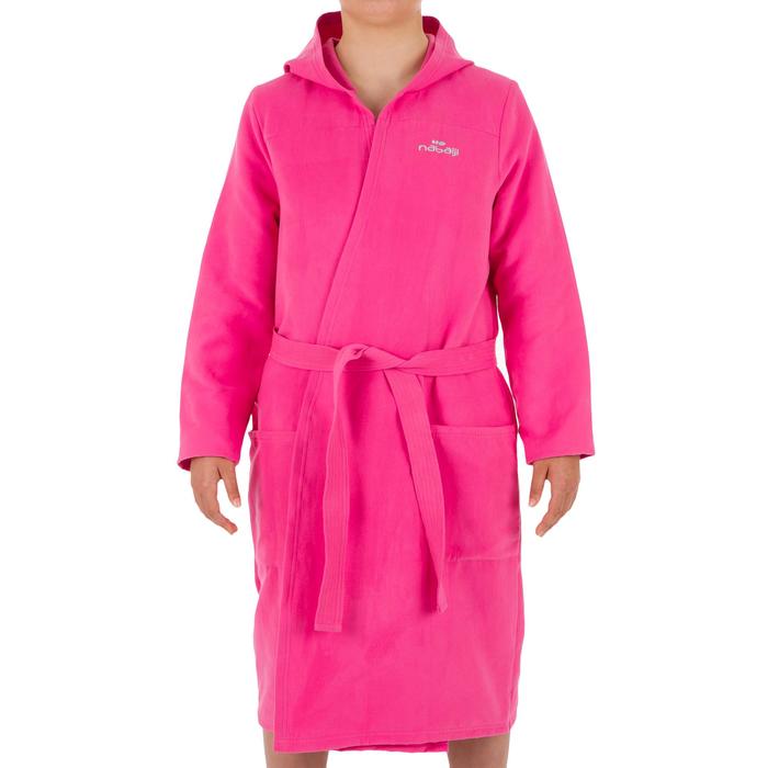 Peignoir de bain à capuche microfibre compact femme WATKO Decathlon