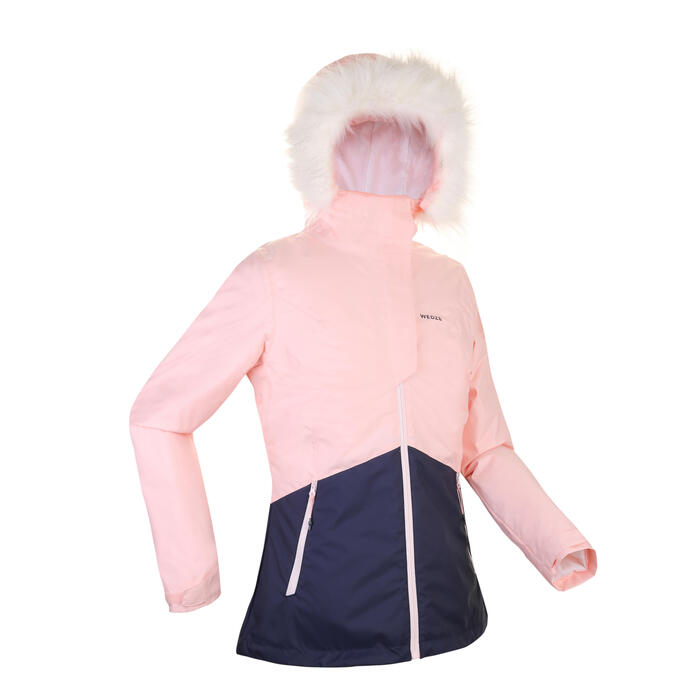 WOMEN'S DOWNHILL SKI JACKET 180 - PINK