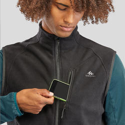 Gilet pile trekking uomo MH120 QUECHUA | DECATHLON