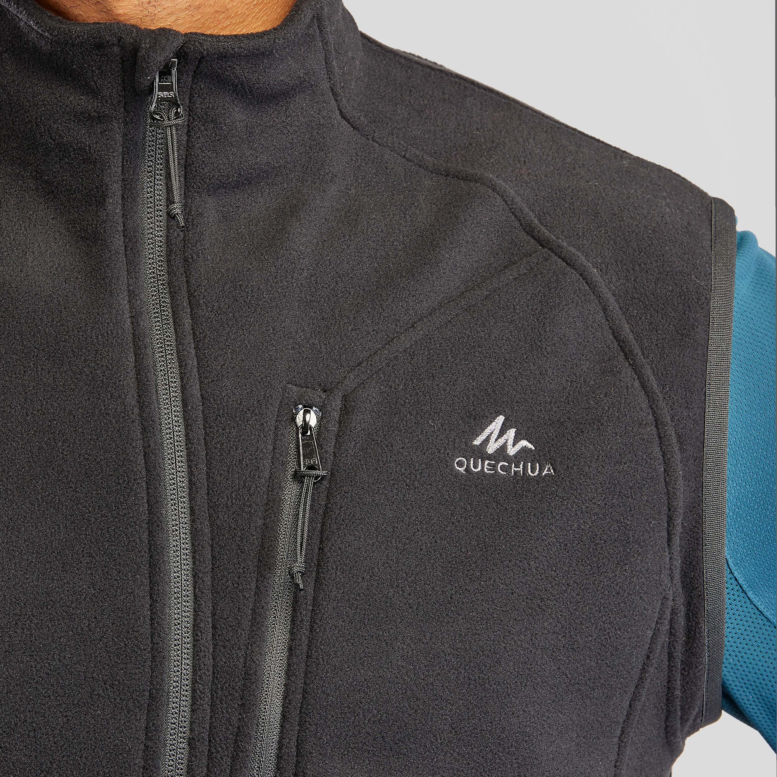 Chaleco polar de montaña y trekking Hombre Quechua MH100 4/7