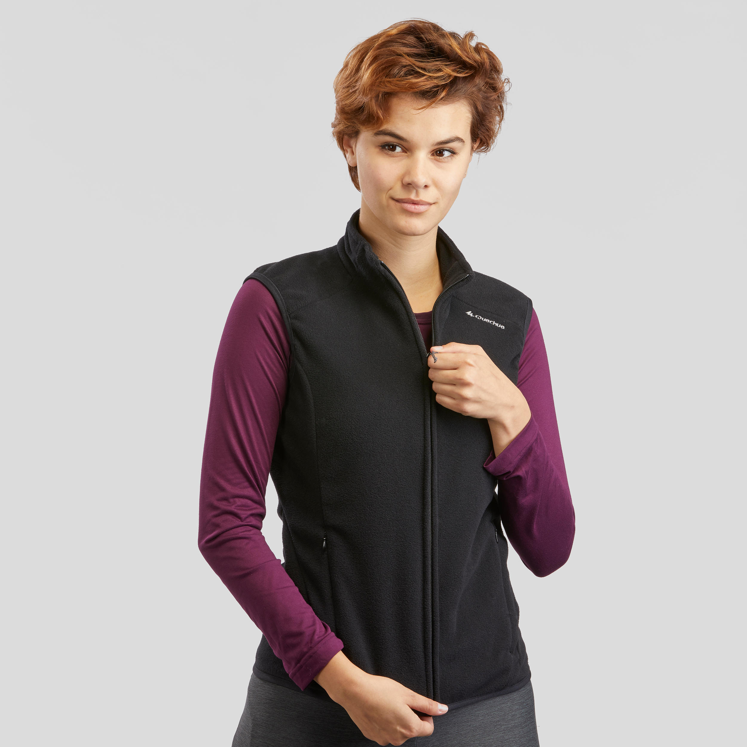 chalecos de mujer en decathlon