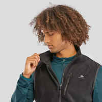 Men's Hiking Fleece Sleeveless Jacket MH120