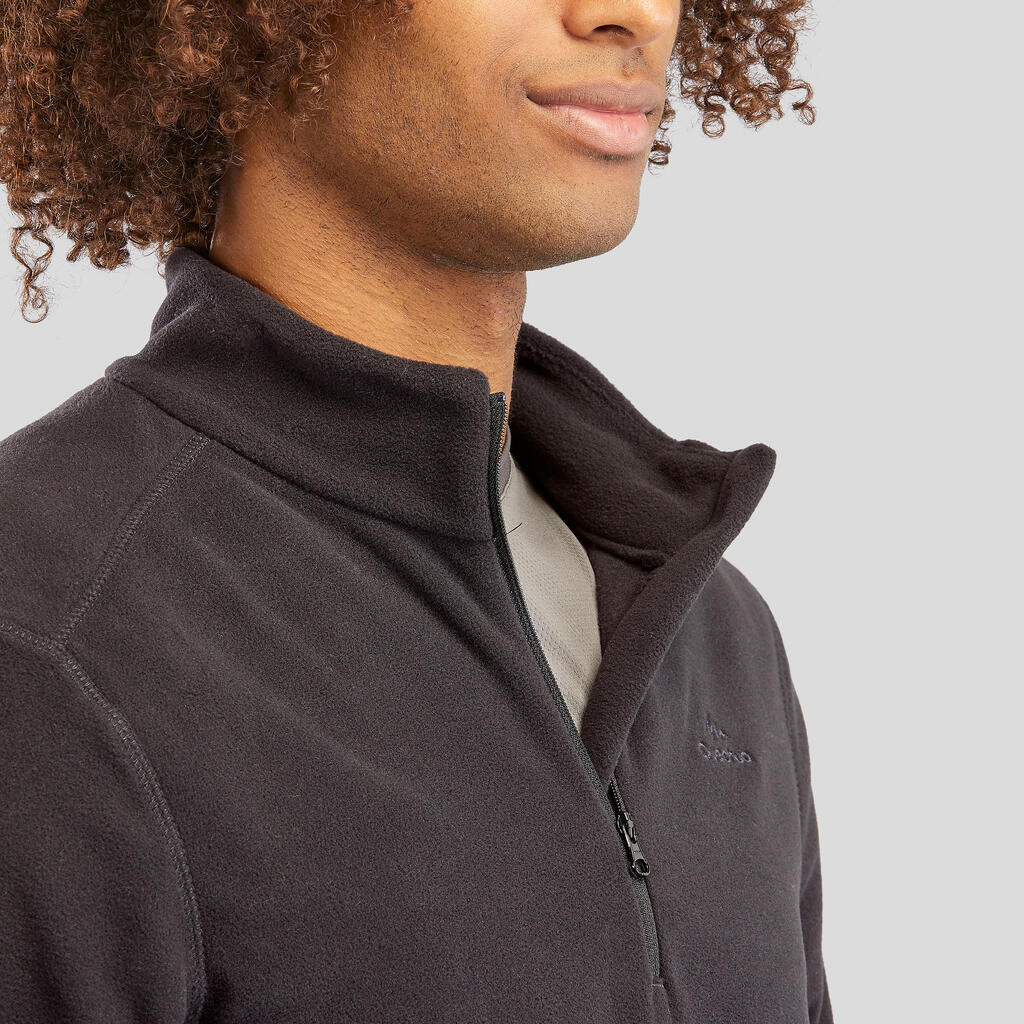 Men’s Walking Fleece - Mottled Grey