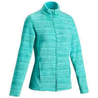 Women’s Mountain Walking Fleece Jacket MH120 - Green