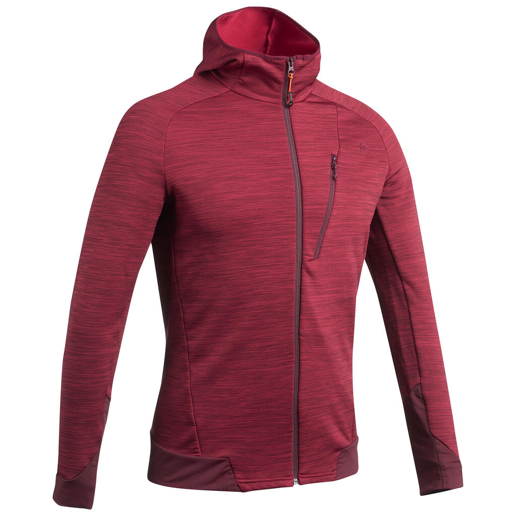 Men’s hiking thin fleece jacket - mh900