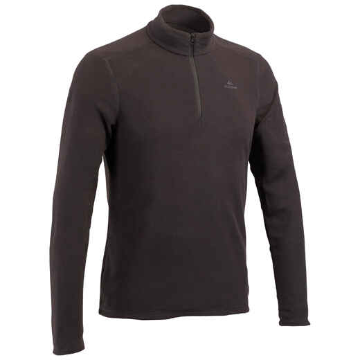 
      Polaire de randonnée montagne homme MH100 Noir
  