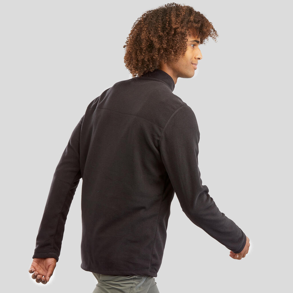 Men’s Walking Fleece - Mottled Grey