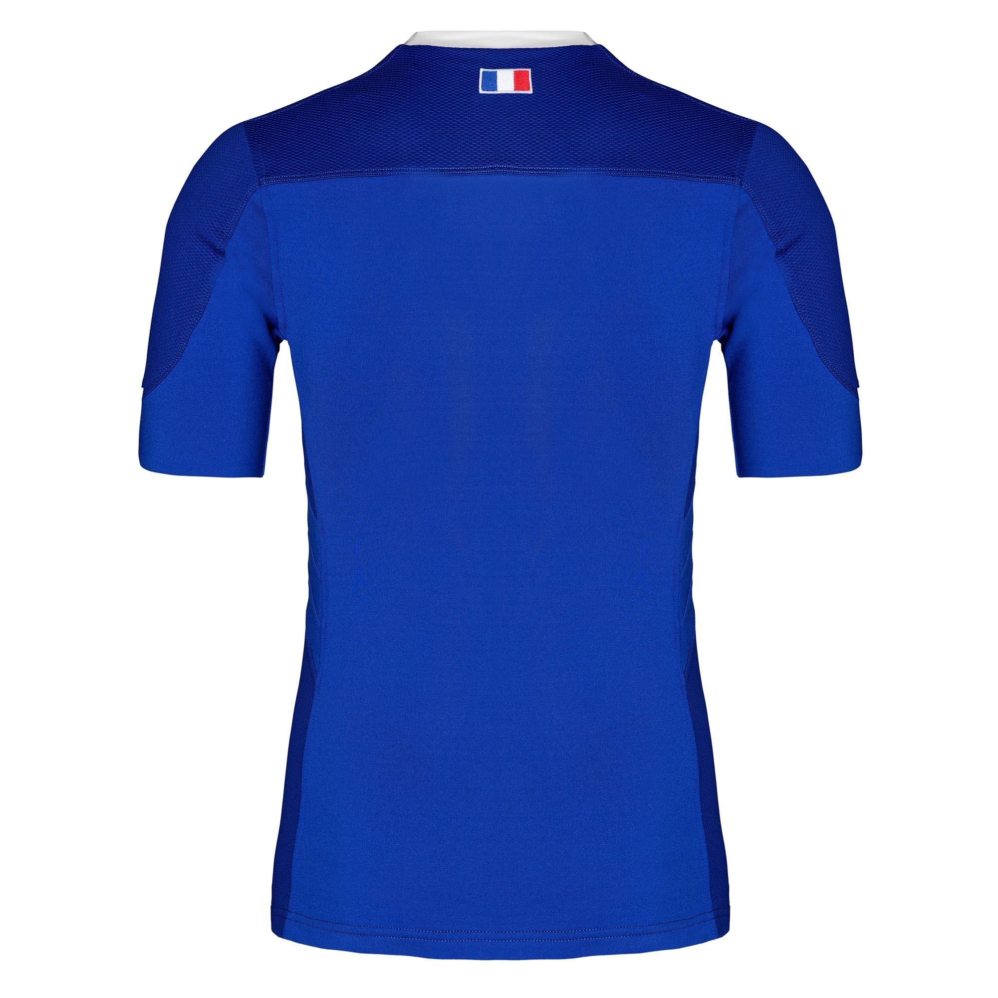 Adult Rugby Short-Sleeved Replica France National Team 2019 Shirt - Blue 7/7