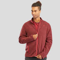 Men’s Mountain walking fleece MH120 - Maroon