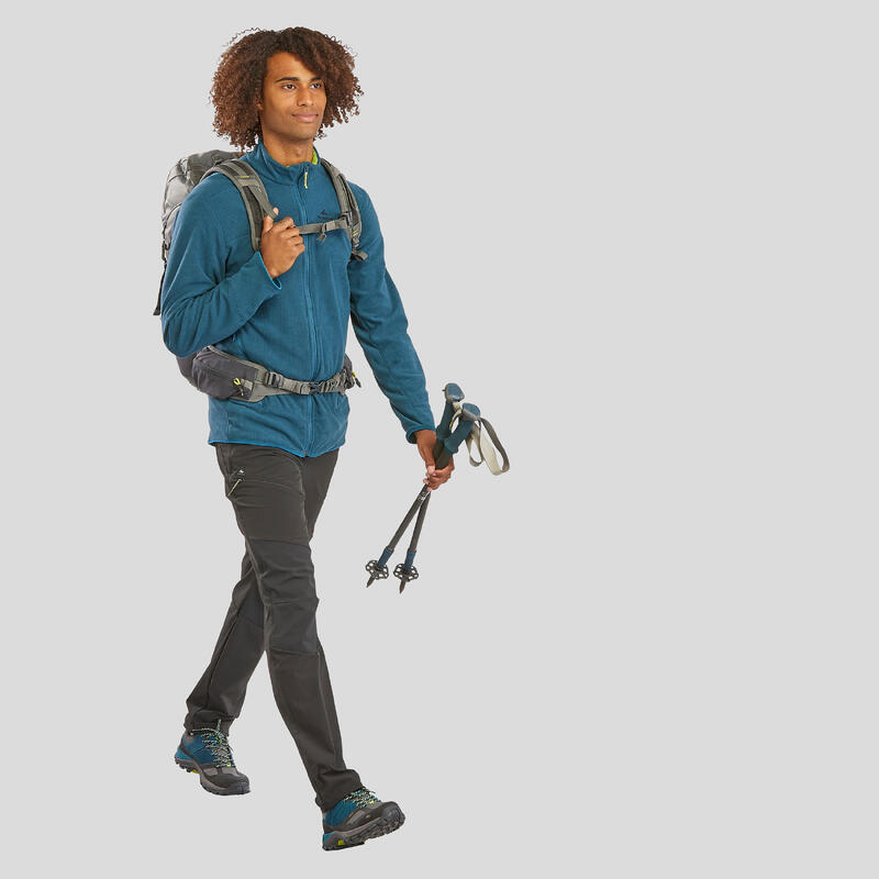 Pánská turistická fleecová mikina MH 520 