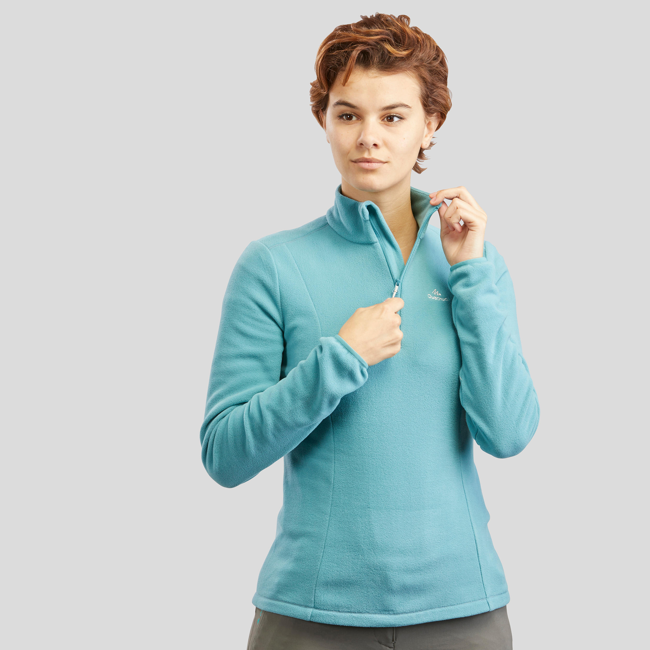 

Women' fleece MH100 - Blue grey