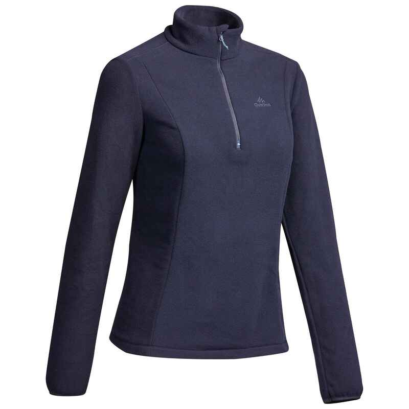 MH100 Women's Mountain Hiking Fleece - Navy