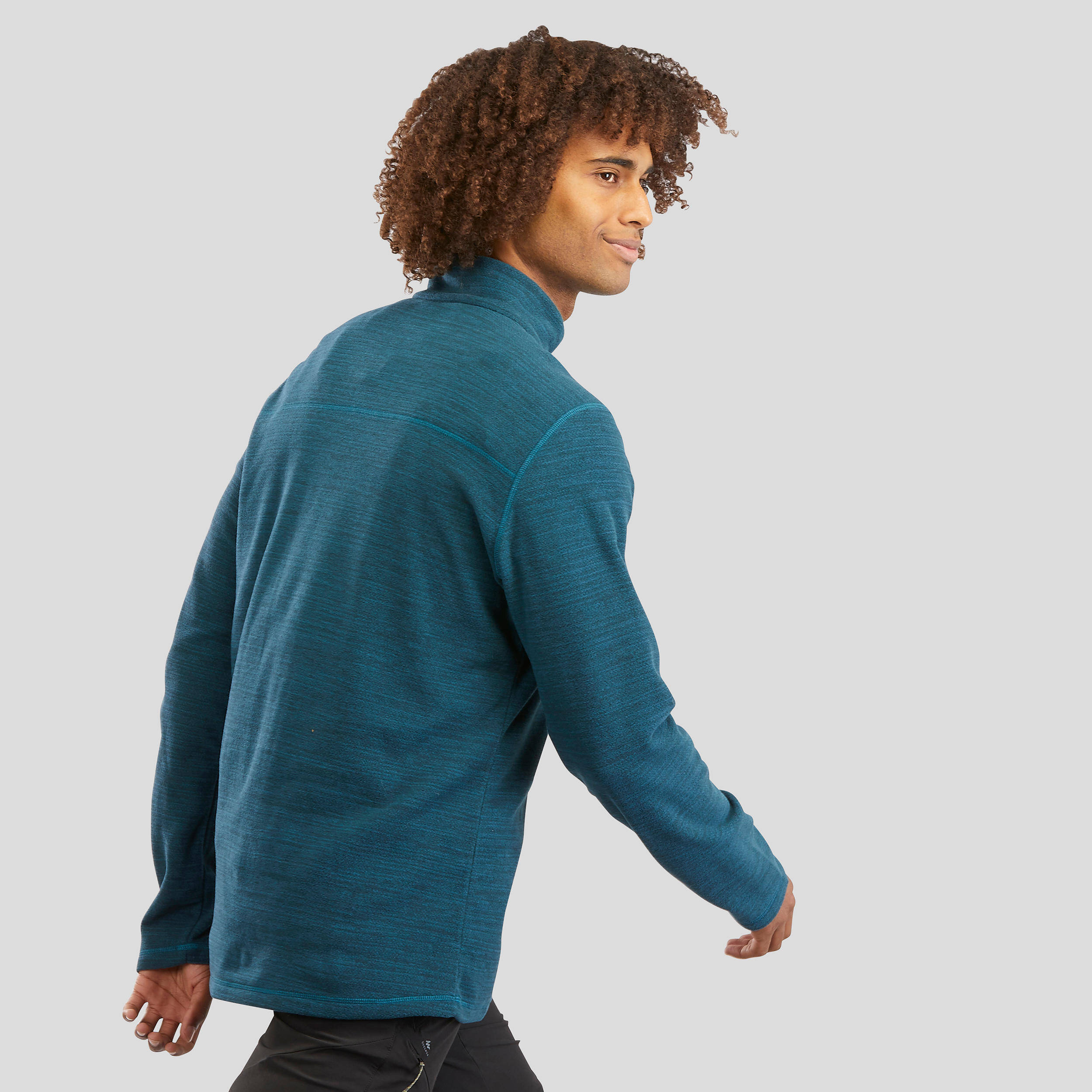 Men’s Fleece MH100 - Petrol Blue -  4