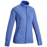 Women's Mountain Walking Fleece Jacket MH120 - Dark Blue
