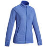 Women's Mountain Walking Fleece Jacket MH120 - Dark Blue