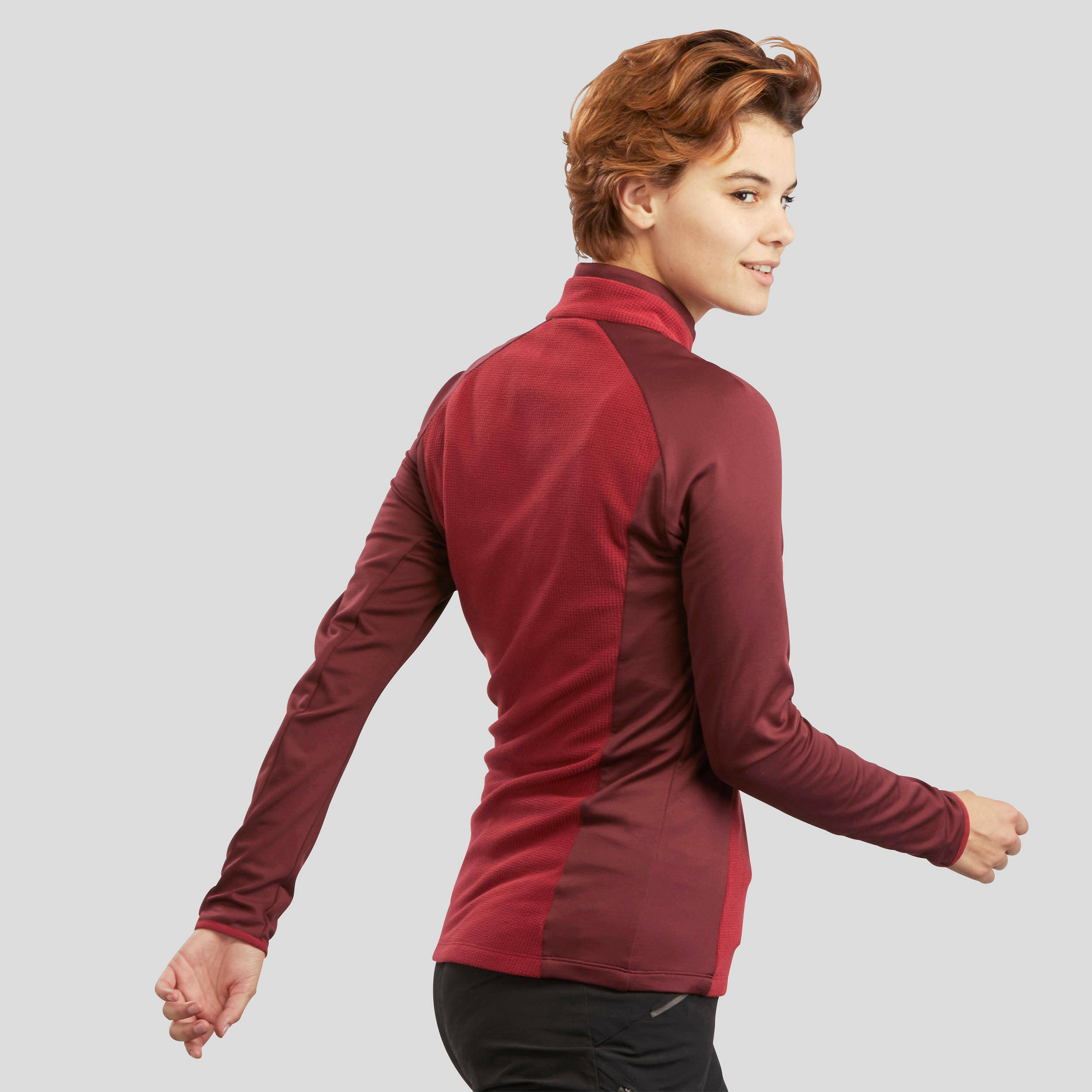 Women’s Mountain Walking Fleece - MH500 -  3
