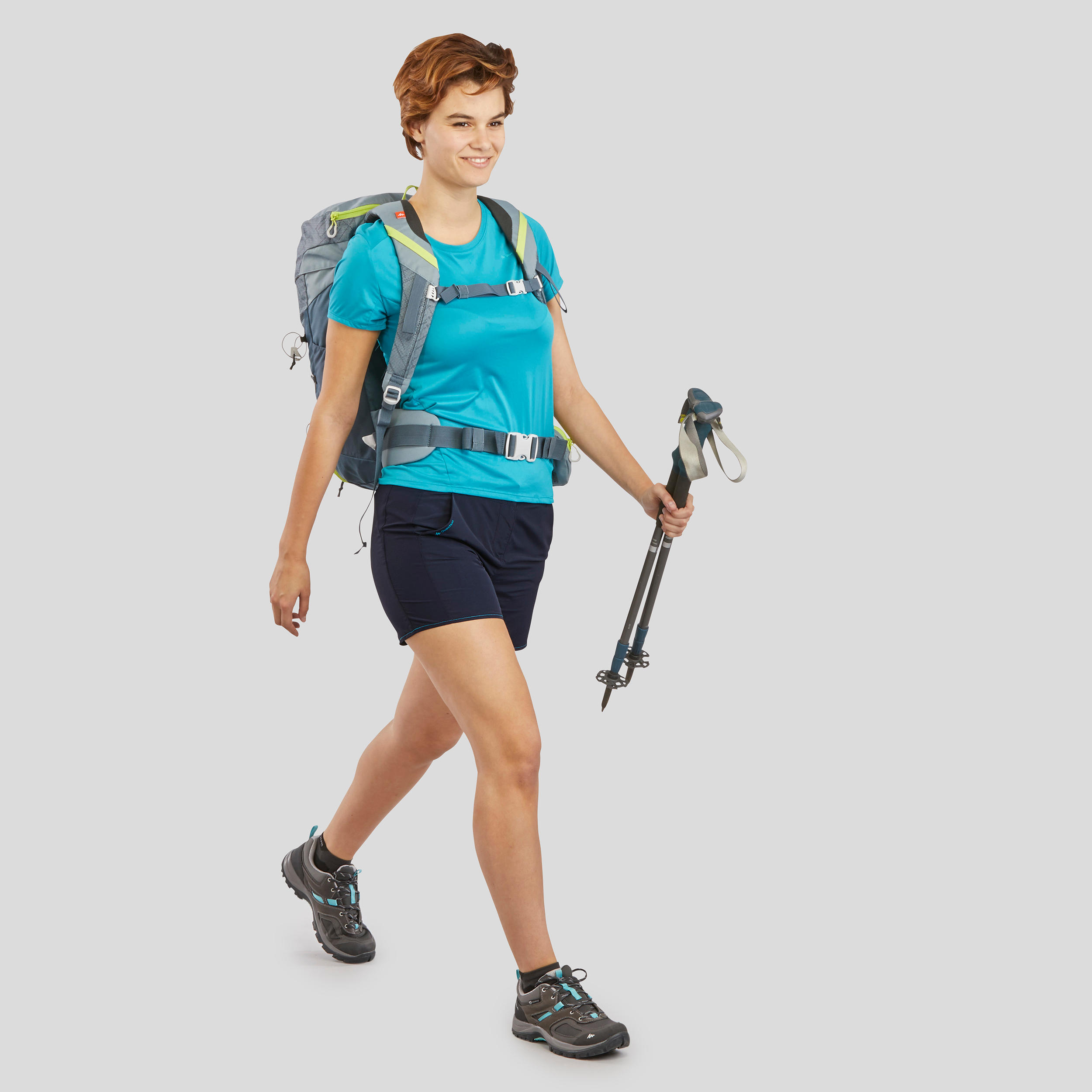 

Women's mountain hiking shorts - MH100 -  By QUECHUA | Decathlon