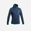 Fleecejacke Bergwandern MH900 leicht Herren blau/grau