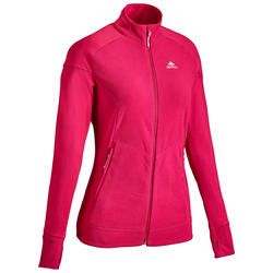 Chaqueta polar de senderismo montaña mujer MH520 frambuesa 