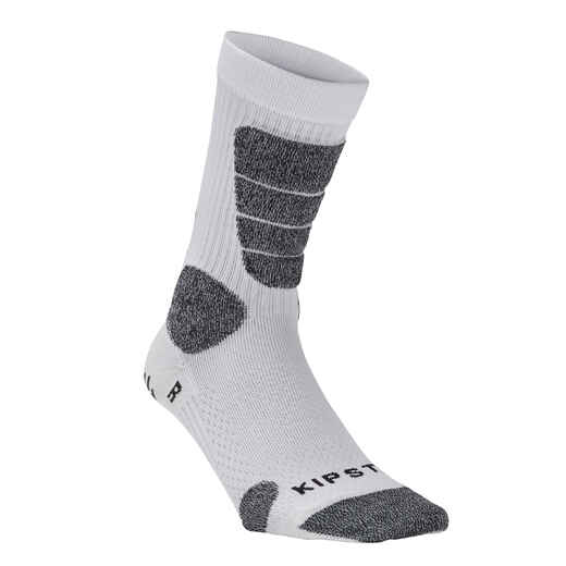 
      Adult Short Football Socks MiD - White
  