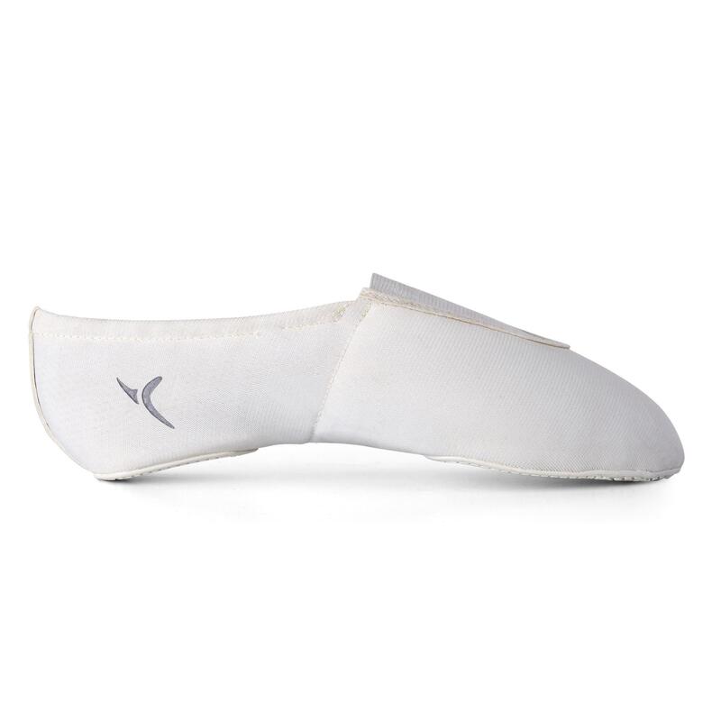 Zapatillas Gimnasia Artística Femenina/Masculina 500 Blanco Mesh