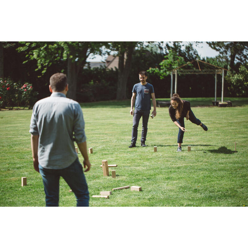 Kubb Holzkegel Holzwurfspiel