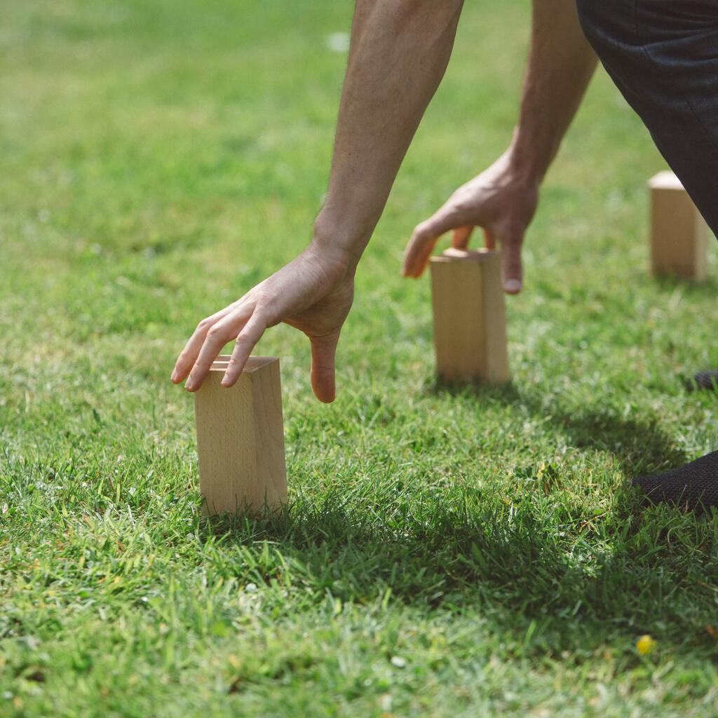 Kubb Holzkegel Holzwurfspiel