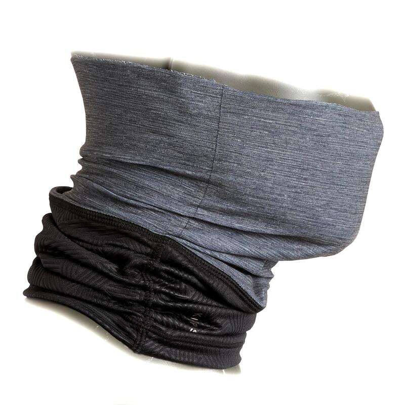 Nekwarmer Keepwarm 500 grijs/zwart