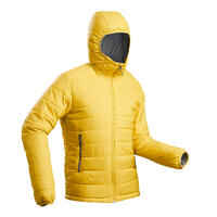 Chaqueta acolchada de montaña y trekking Hombre Forclaz Trek100 amarillo