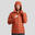 Daunenjacke Herren Kapuze bis -5 °C Trekking - MT100 