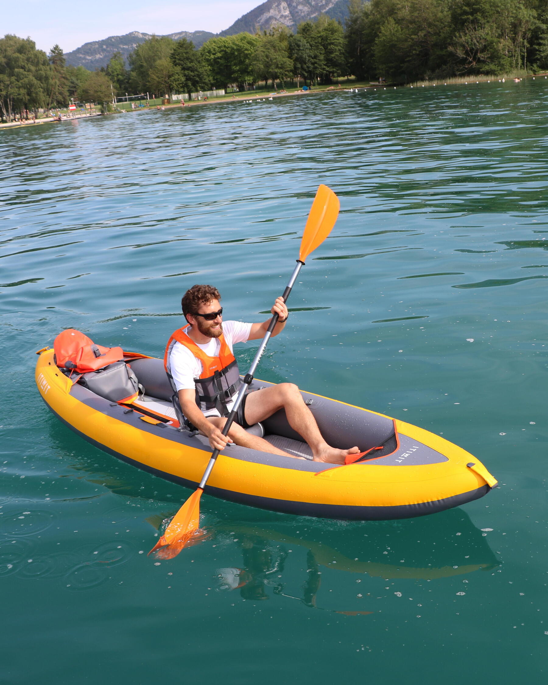 Je fais mes d buts en randonn e kayak