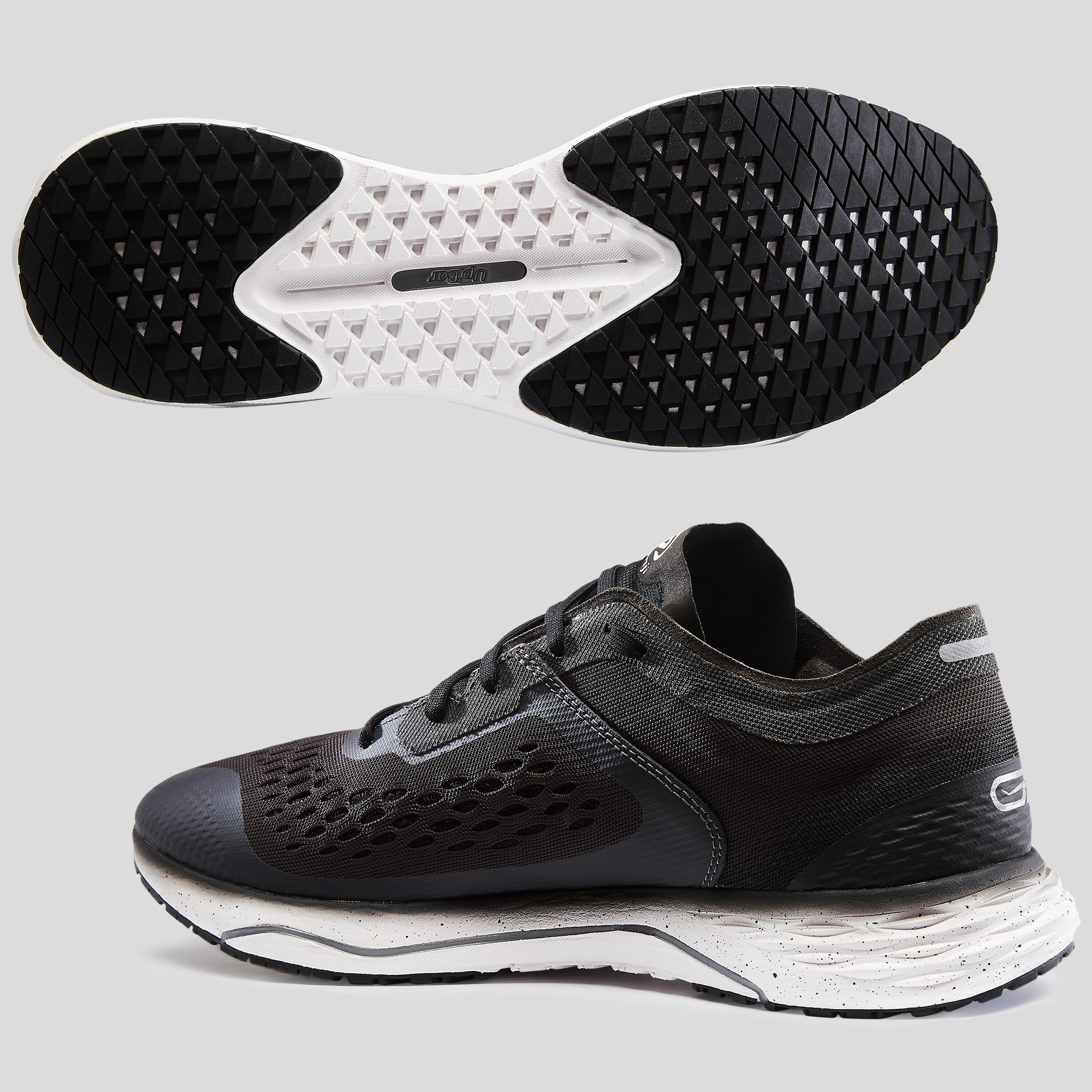 KIPRUN KD LIGHT MEN'S RUNNING SHOES - BLACK 7/17