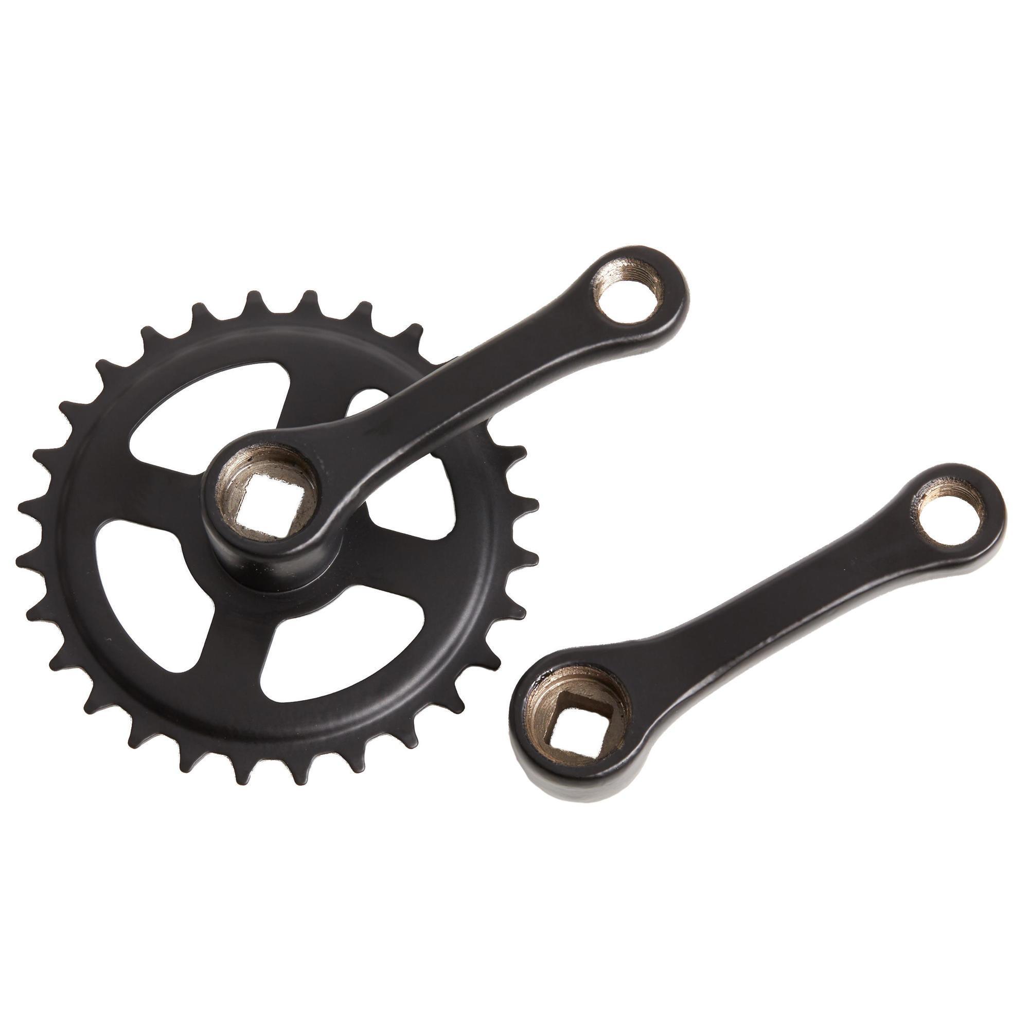 28-tooth 90mm single-platter crankset