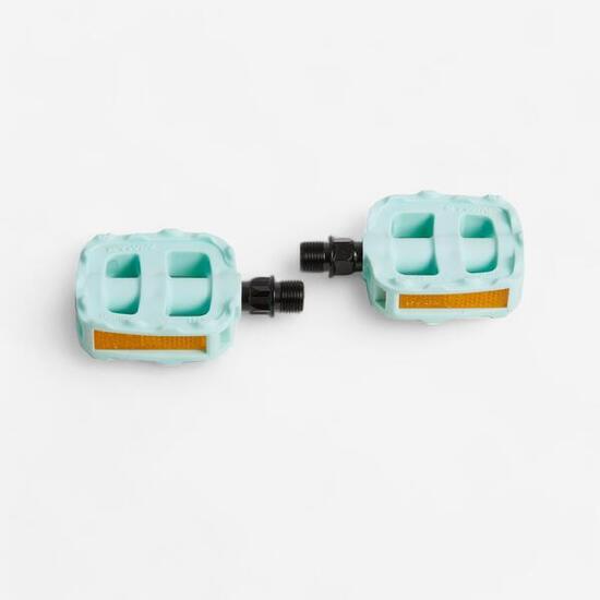 Pedale Kinderfahrrad 12 und 14 Zoll türkis