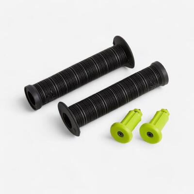 Handgrepen bmx 145 mm zwart en geel