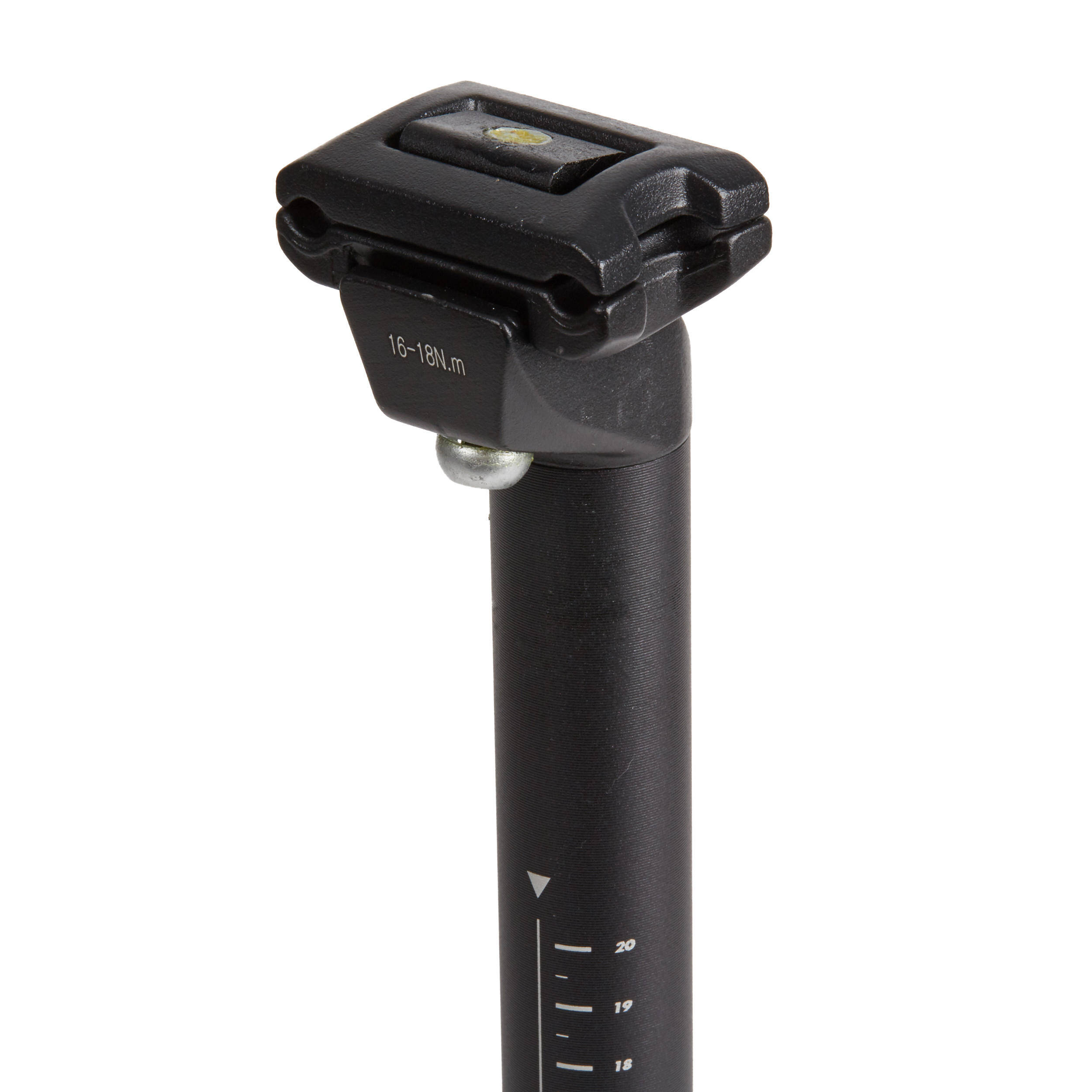 27.2 mm 400 mm Aluminium Seat Post with Clamp -  3