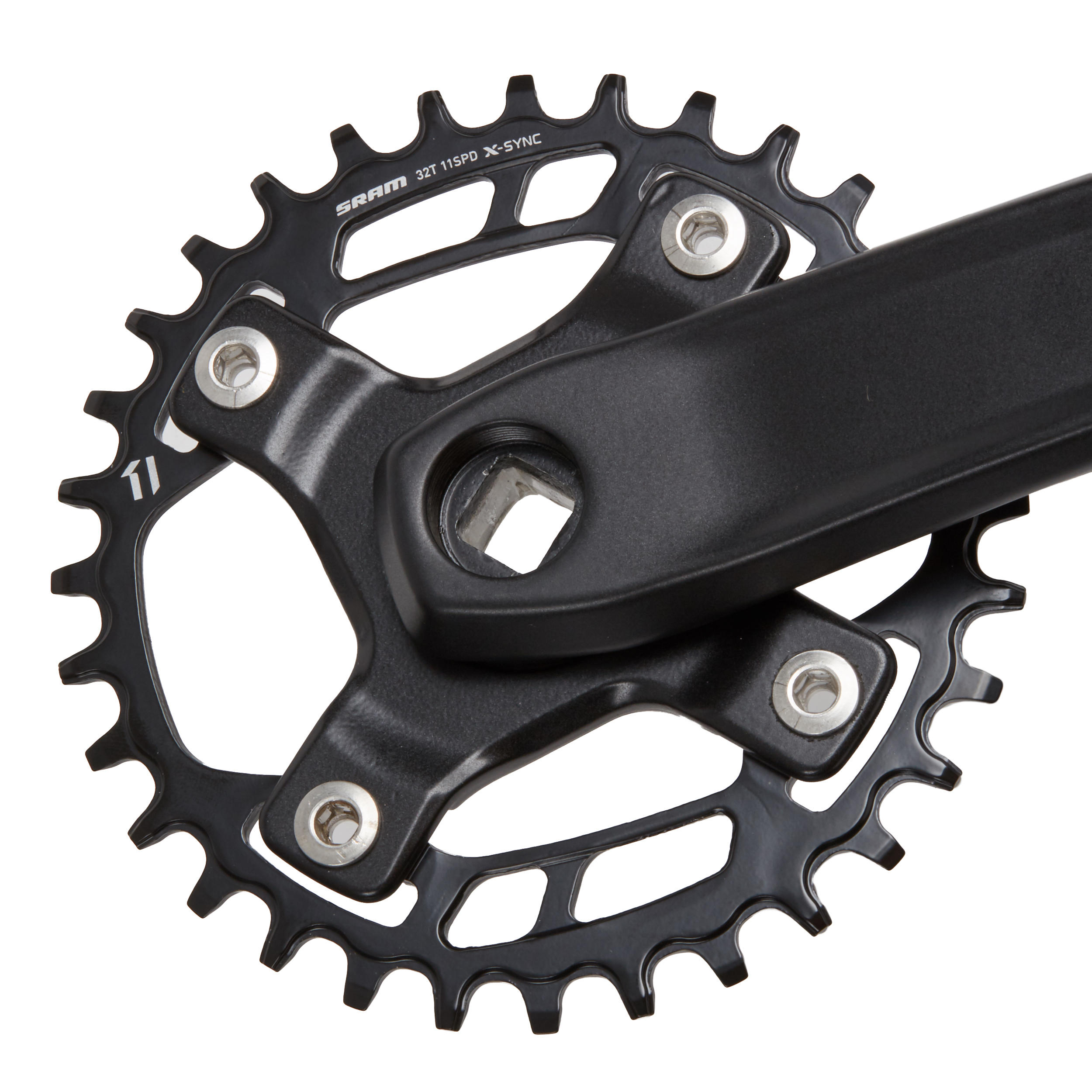 Guarnitura mtb monocorona X-SYNC 9 velocità 32 denti 175MM perno quadro 2/3
