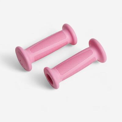 Handgrepen voor loopfiets en fiets van 14 en 16 inch roze (per paar)