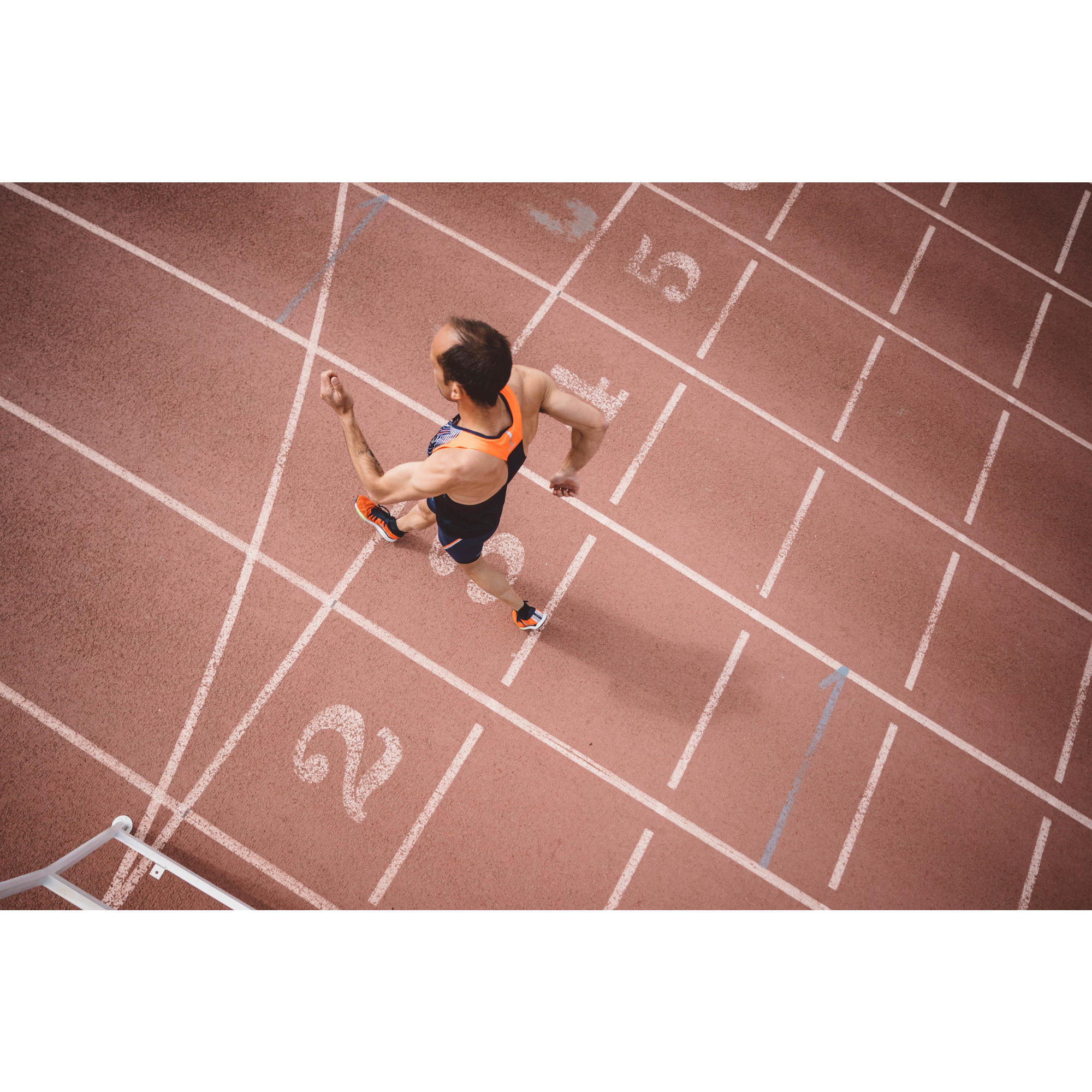 Кроссовки для спортивной ходьбы RW 900 оранжевые NEWFEEL