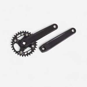 Bielas bicicleta MTB monoplato X-Sync 9V / 32 Dientes / 175 MM / Eje Cuadrado
