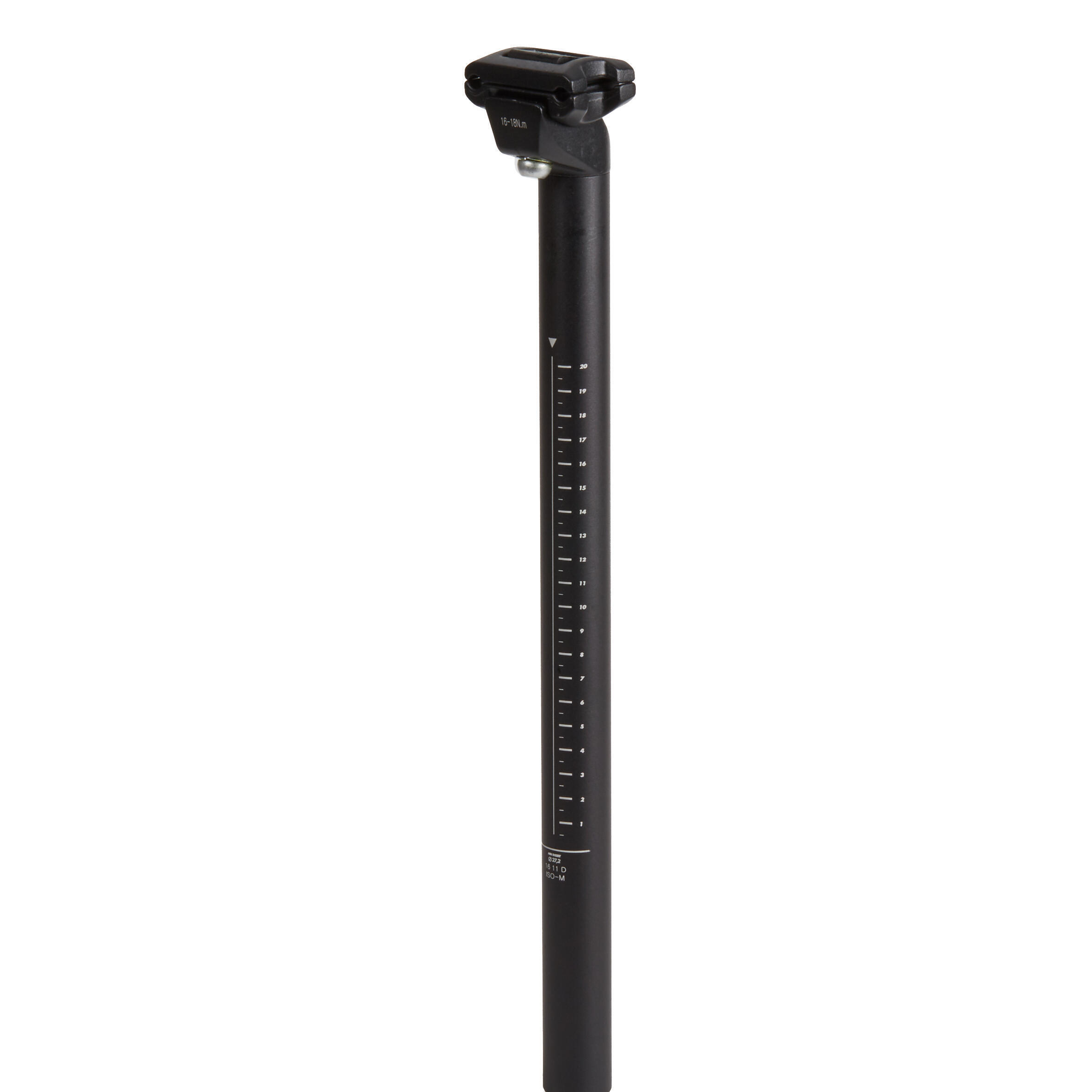 27.2MM 400MM SEAT POST WITH SEAT CLAMP
