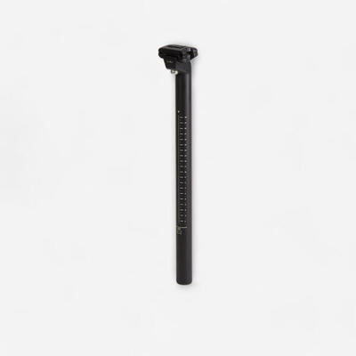 Zadelpen in aluminium 27.2 mm 350/400/450 mm met zwarte strop