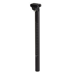 31.6 mm 350 mm / 400 mm Aluminium Seat Post with Clamp - Black