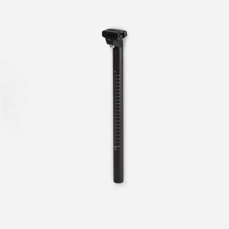 Sattelstütze 31,6 mm 350 mm / 400 mm Aluminium schwarz