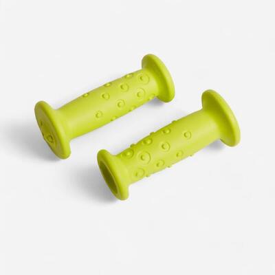 Handgrepen voor loopfiets en fiets 14 en 16 inch lichtgroen (per paar)