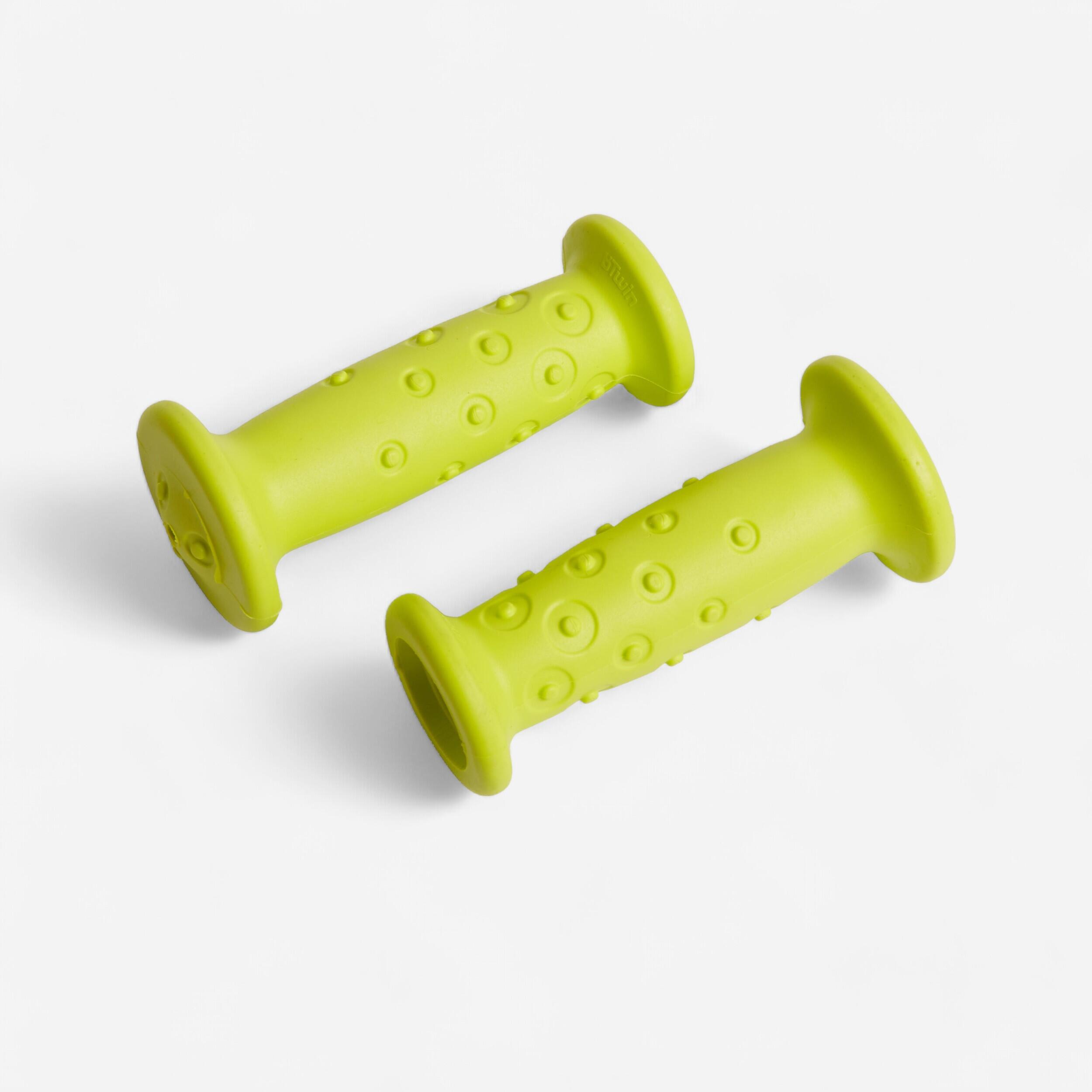 Btwin - Poignées Draisienne Vélo 14 Et 16 Pouces Vert Clair (paire) - Grip - Sav Cycle - Jaune-vert - Taille Unique - Decathlon